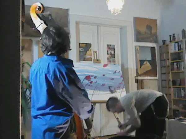 KONTRA-STRICH - KulturSalon Wien - Anna Rotter & Eugenio Belgrado 19.2.